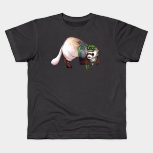 Ferret in the Machine Kids T-Shirt